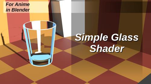 For Anime - Simple Glass Shader preview image